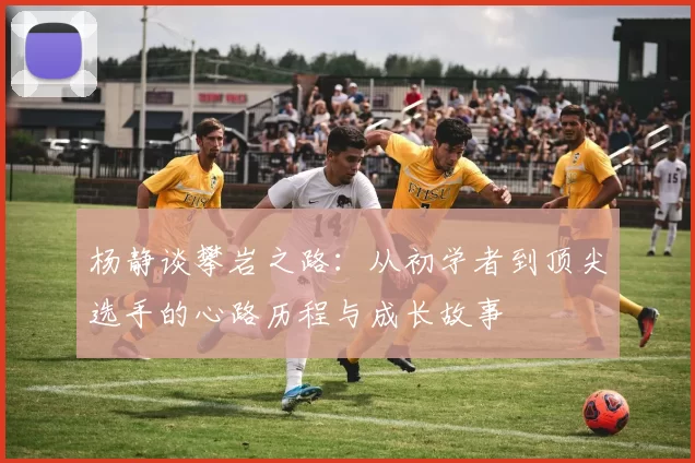 杨静谈攀岩之路：从初学者到顶尖选手的心路历程与成长故事