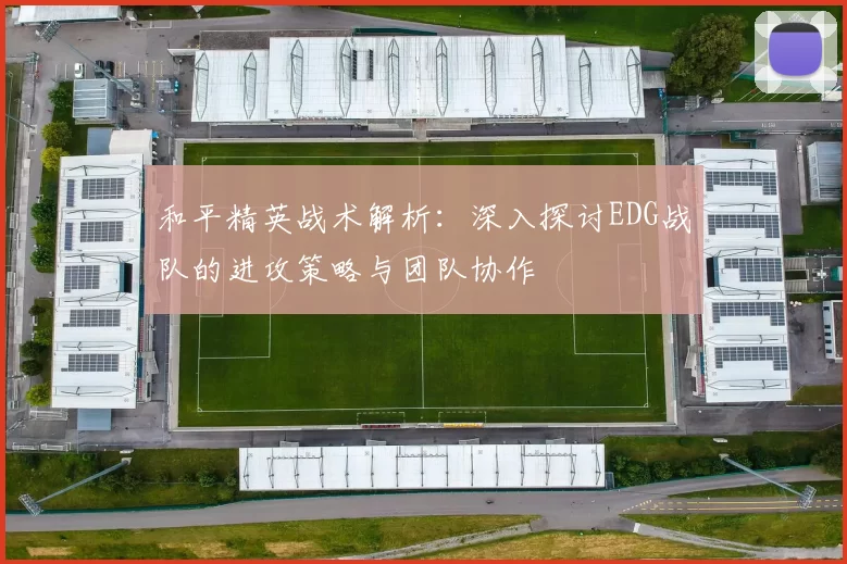 和平精英战术解析：深入探讨EDG战队的进攻策略与团队协作